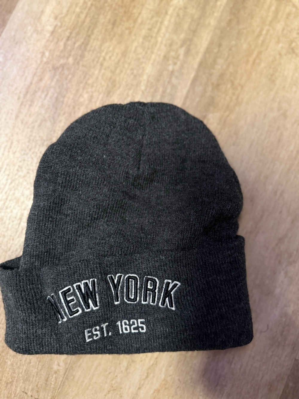Men's Black 'New York' Crew Socks